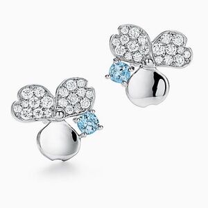 Tiffany&Co. Tiffany Paper Flowers Earrings
